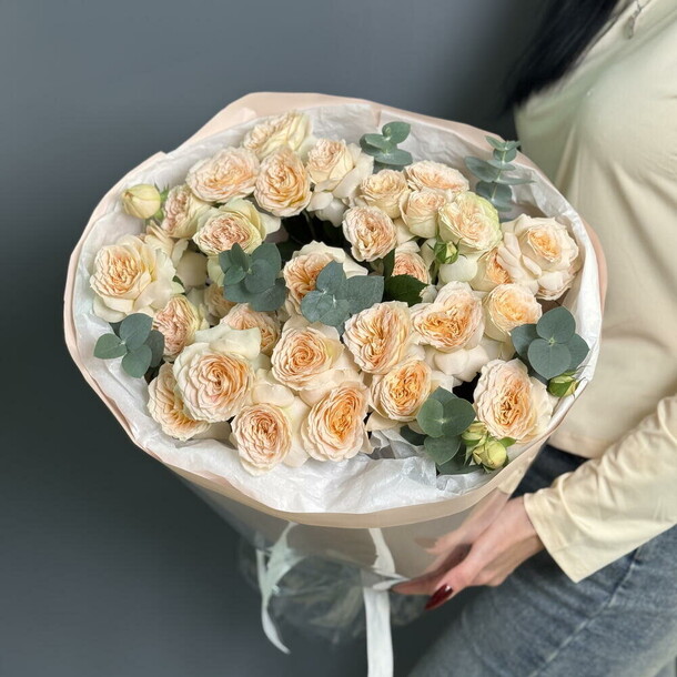 Кустовые розочки павлова, артикул F1485182 - 7190 рублей, доставка по городу. Flawery - доставка цветов