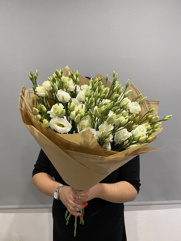 Эустома 9, артикул F1445998 - 6600 рублей, доставка по городу. Flawery - доставка цветов