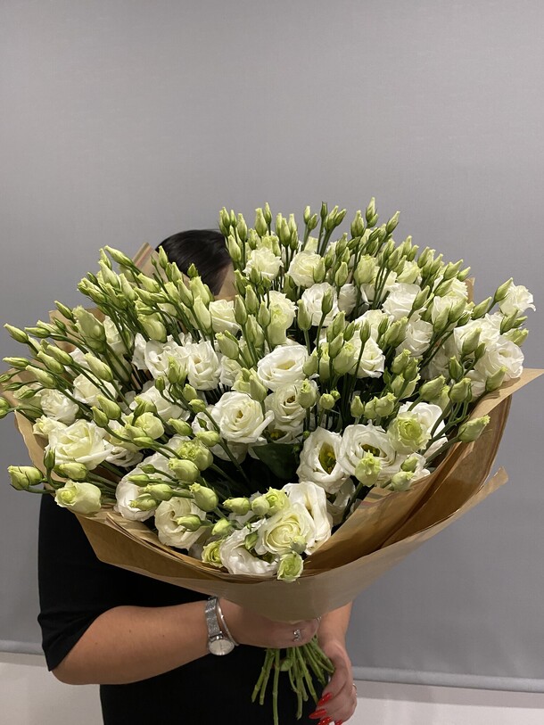 Эустома 19, артикул F1446000 - 16500 рублей, доставка по городу. Flawery - доставка цветов