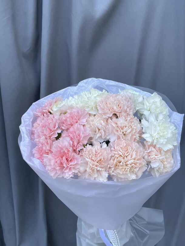 Милый букет диантусов, артикул F1408684 - 4120 рублей, доставка по городу. Flawery - доставка цветов