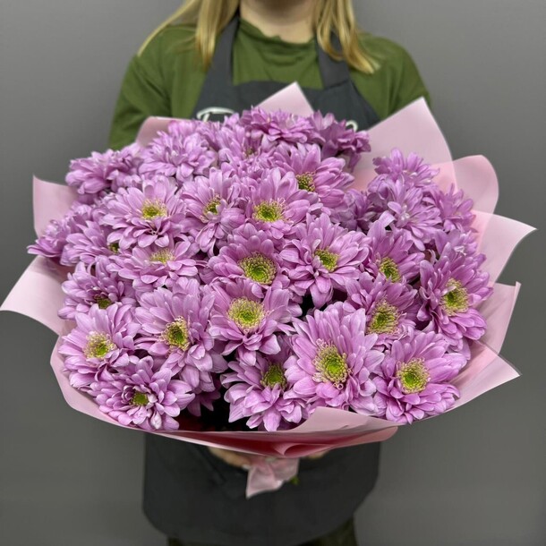 Хризантема, артикул F1274646 - 3850 рублей, доставка по городу. Flawery - доставка цветов