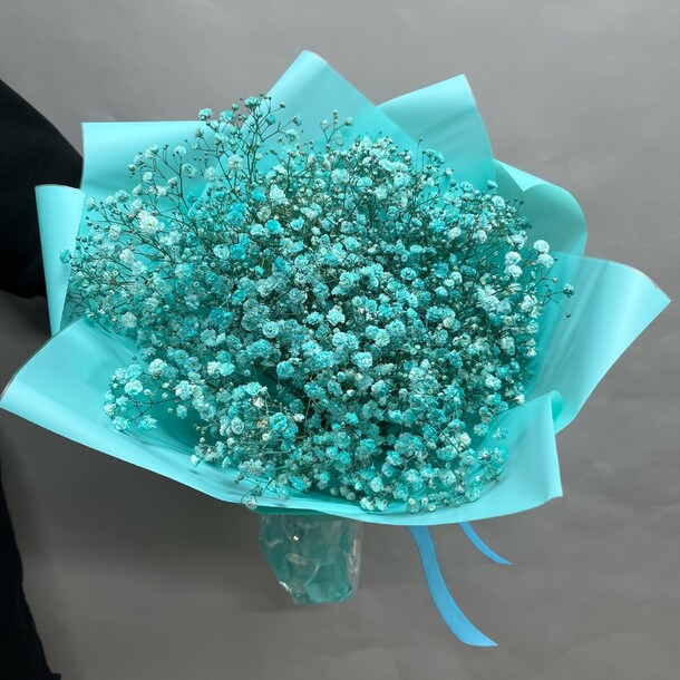 Голубая гипсофила, артикул F1486029 - 2350 рублей, доставка по городу. Flawery - доставка цветов