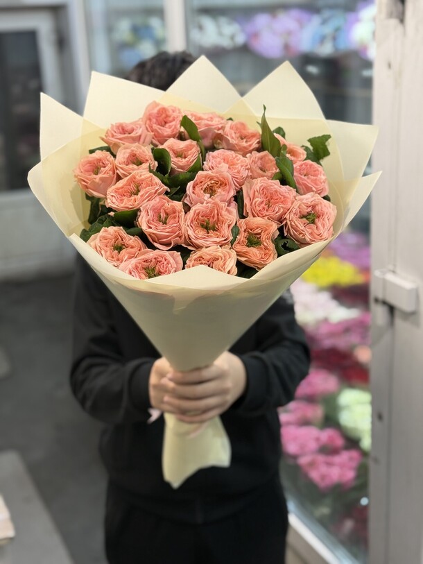 Роза пионовидная одноголовая, артикул F1483354 - 10635 рублей, доставка по городу. Flawery - доставка цветов