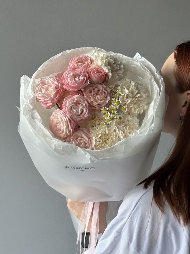 Авторский сборный букет 2, артикул F1475539 - 5500 рублей, доставка по городу. Flawery - доставка цветов