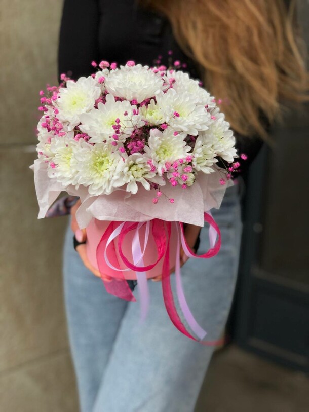 Первый снег, артикул F1222049 - 2870 рублей, доставка по городу. Flawery - доставка цветов