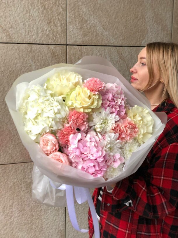 Розовая сказка, артикул F1230977 - 7850 рублей, доставка по городу. Flawery - доставка цветов