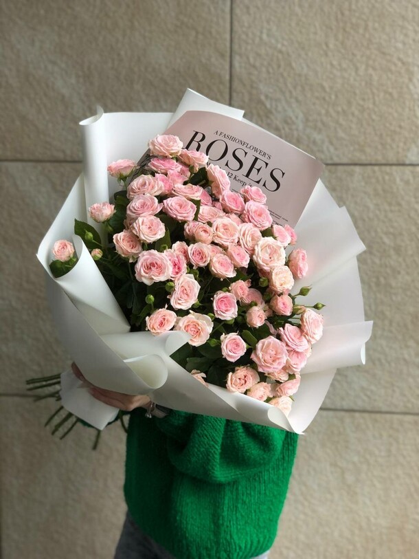 Нежно розовый аэробик, артикул F1345601 - 12500 рублей, доставка по городу. Flawery - доставка цветов