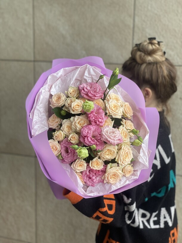 Букет люблю тебя, артикул F1432678 - 5500 рублей, доставка по городу. Flawery - доставка цветов