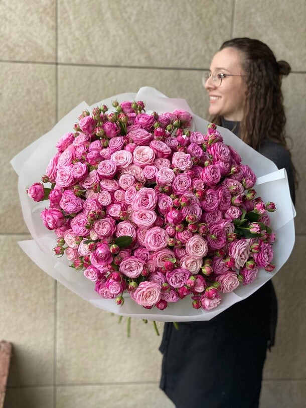Монобукет леди бомбастик из 35роз, артикул F1479839 - 27500 рублей, доставка по городу. Flawery - доставка цветов