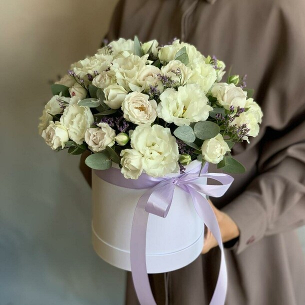 Белоснежная мечта, артикул F1477517 - 7950 рублей, доставка по городу. Flawery - доставка цветов