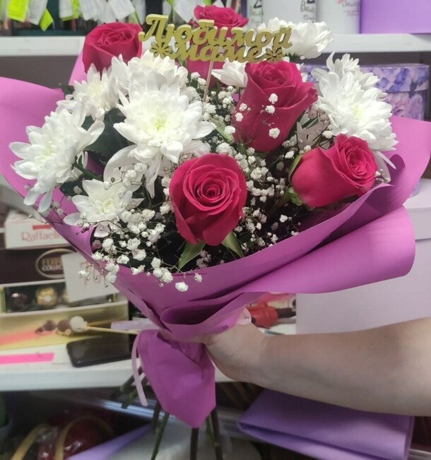 Для самой лучшей, артикул F1490110 - 3100 рублей, доставка по городу. Flawery - доставка цветов