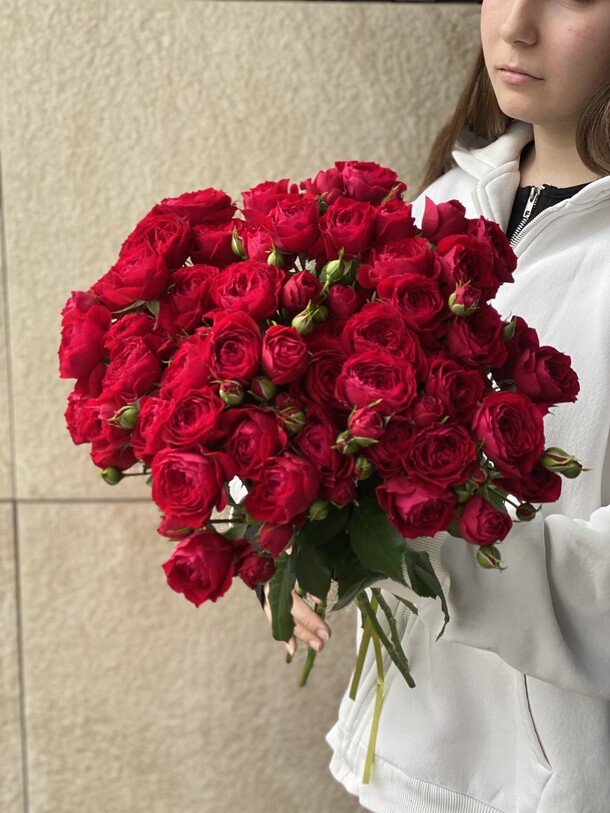 11 ред баблз эко-френдли, артикул F1480551 - 7700 рублей, доставка по городу. Flawery - доставка цветов