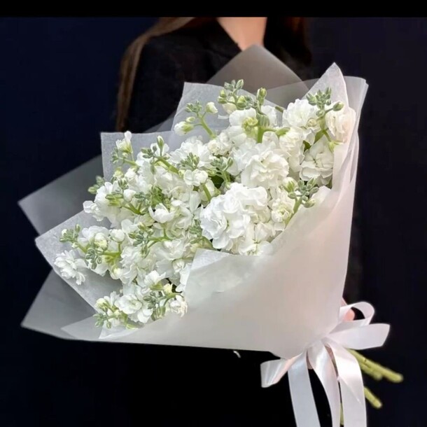 Маттиола букет, артикул F1481965 - 7257 рублей, доставка по городу. Flawery - доставка цветов