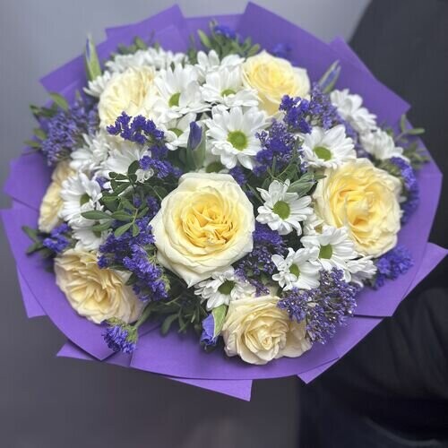 Букет лунный свет, артикул F1267437 - 6700 рублей, доставка по городу. Flawery - доставка цветов