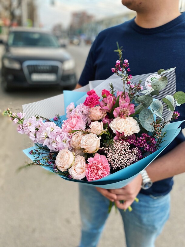 Букет "ривьера", артикул F1127874 - 3920 рублей, доставка по городу. Flawery - доставка цветов