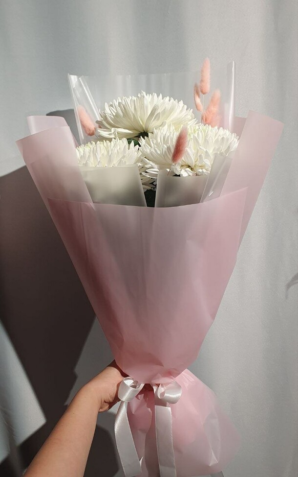 Букет «снежинки», артикул F1480917 - 2275 рублей, доставка по городу. Flawery - доставка цветов