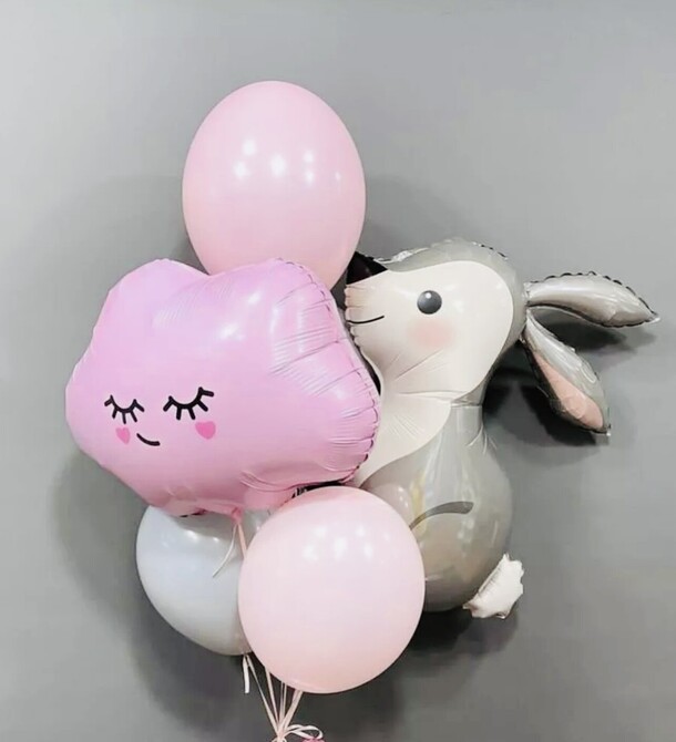 Набор воздушных шаров, артикул F1336000 - 3500 рублей, доставка по городу. Flawery - доставка цветов