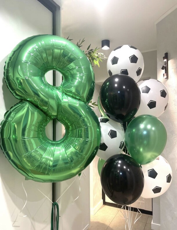 Набор воздушных шаров, артикул F1394620 - 5300 рублей, доставка по городу. Flawery - доставка цветов