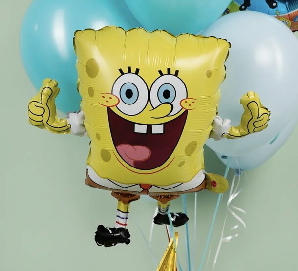 Шар фигура , спанч боб, артикул F1431403 - 1500 рублей, доставка по городу. Flawery - доставка цветов