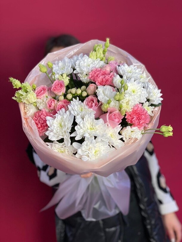 Нежный кругляш, артикул F1280764 - 8250 рублей, доставка по городу. Flawery - доставка цветов