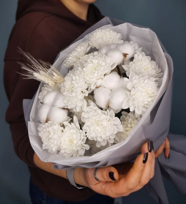 Хлопковое облачко🤍, артикул F1488024 - 3250 рублей, доставка по городу. Flawery - доставка цветов