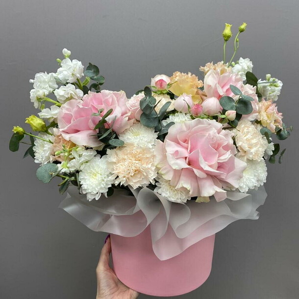 Коробочка "с любовью", артикул F1490716 - 7100 рублей, доставка по городу. Flawery - доставка цветов