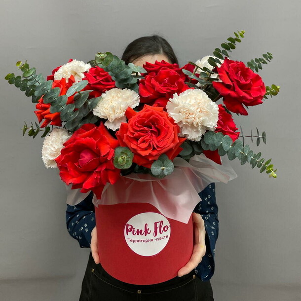 Коробочка сила любви, артикул F1494438 - 7200 рублей, доставка по городу. Flawery - доставка цветов