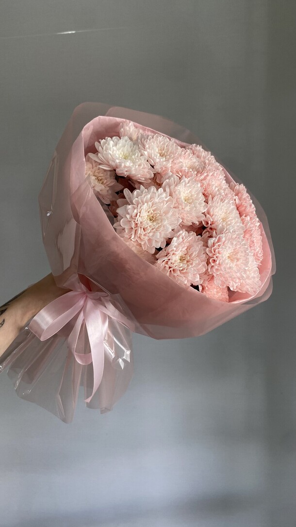 Облачко хризантемы🌸, артикул F1491319 - 3630 рублей, доставка по городу. Flawery - доставка цветов