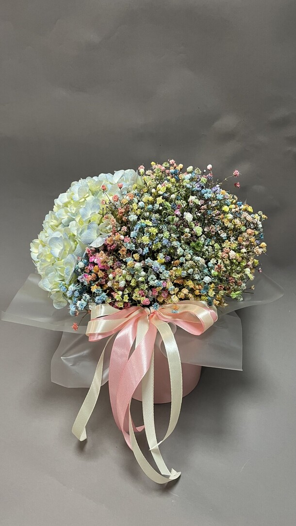 Цветы в коробочке, артикул F1507474 - 2500 рублей, доставка по городу. Flawery - доставка цветов