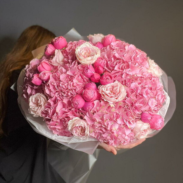 Сладкая гортензия, артикул F1487335 - 20450 рублей, доставка по городу. Flawery - доставка цветов