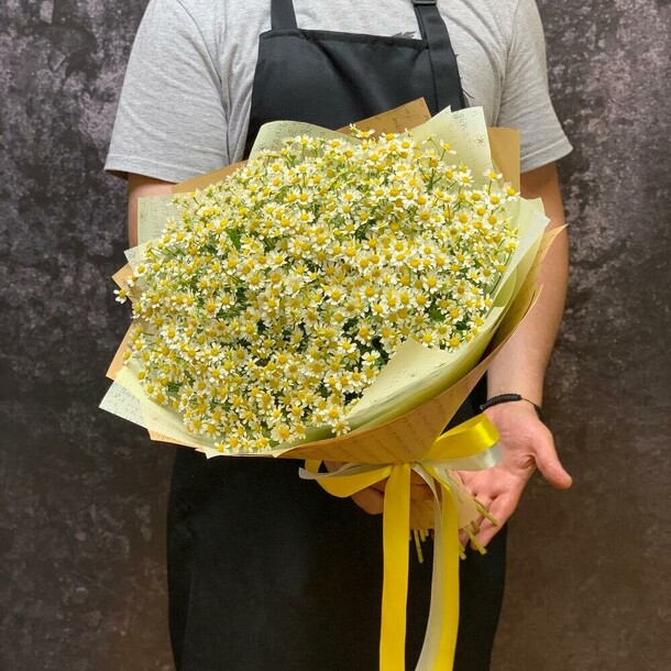 Ромашки, артикул F1140964 - 19294 рублей, доставка по городу. Flawery - доставка цветов