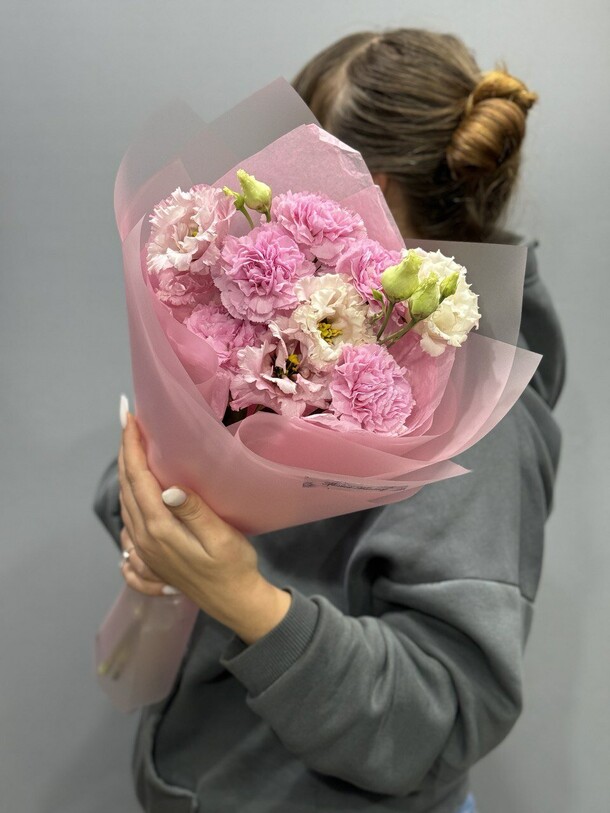 Букет розовая мечта, артикул F1348302 - 2900 рублей, доставка по городу. Flawery - доставка цветов