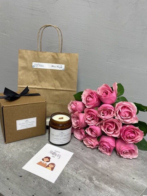 Подарочный набор №2, артикул F1380184 - 5300 рублей, доставка по городу. Flawery - доставка цветов