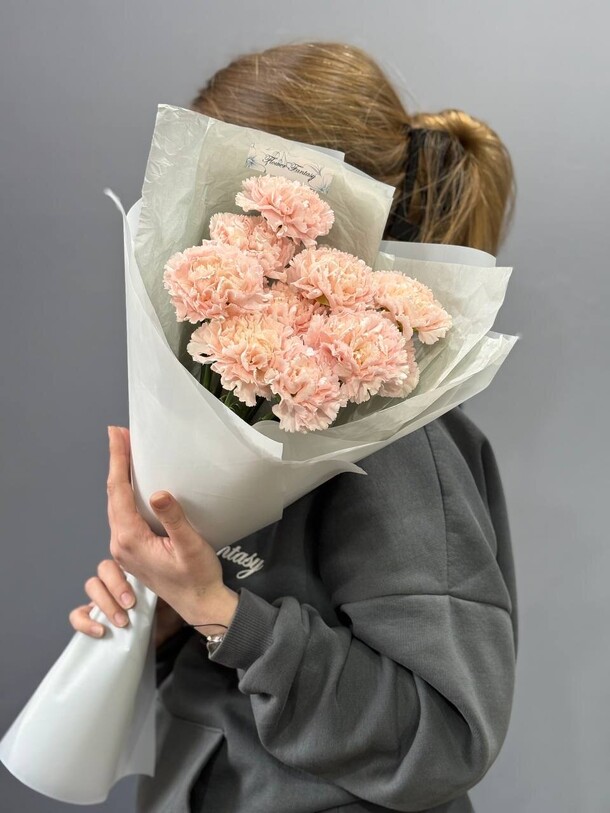 Букет диантусов, артикул F1395762 - 3450 рублей, доставка по городу. Flawery - доставка цветов