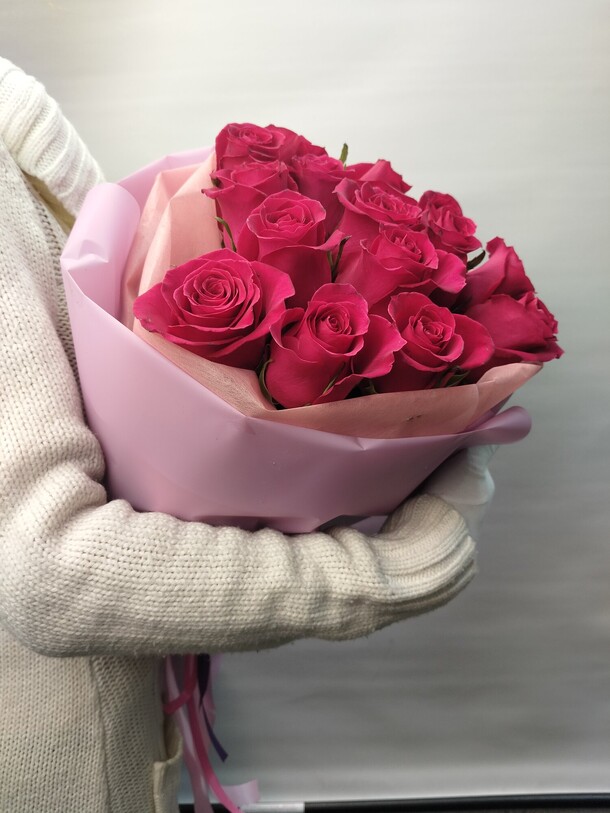 Букет цветов "raspberry dream", артикул F1506680 - 3380 рублей, доставка по городу. Flawery - доставка цветов