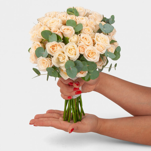 Кремовый рай, артикул F1405484 - 7900 рублей, доставка по городу. Flawery - доставка цветов