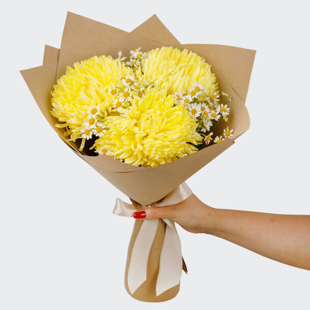 Букет мелодия солнца, артикул F1451981 - 3490 рублей, доставка по городу. Flawery - доставка цветов