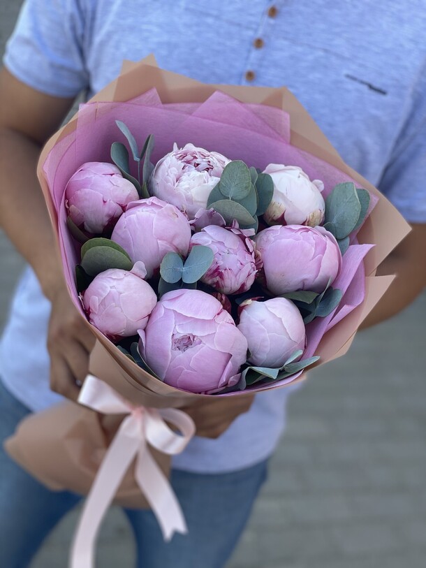 Розовая симфония, артикул F1121048 - 12724 рублей, доставка по городу. Flawery - доставка цветов