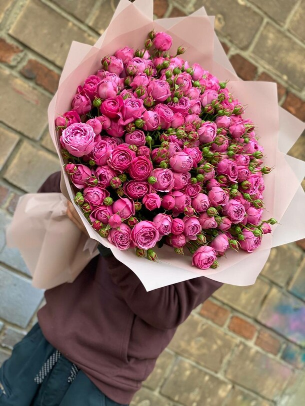 Розовая симфония, артикул F1151751 - 33759 рублей, доставка по городу. Flawery - доставка цветов