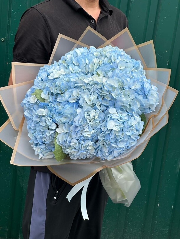 Букет гортензии, артикул F1304281 - 11900 рублей, доставка по городу. Flawery - доставка цветов