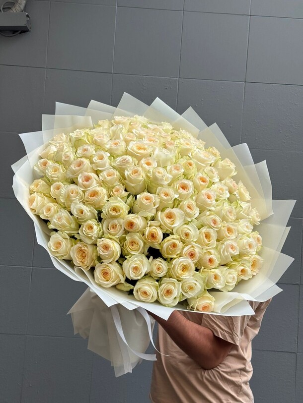 101 эквадорская роза канделайт, артикул F1326162 - 93169 рублей, доставка по городу. Flawery - доставка цветов