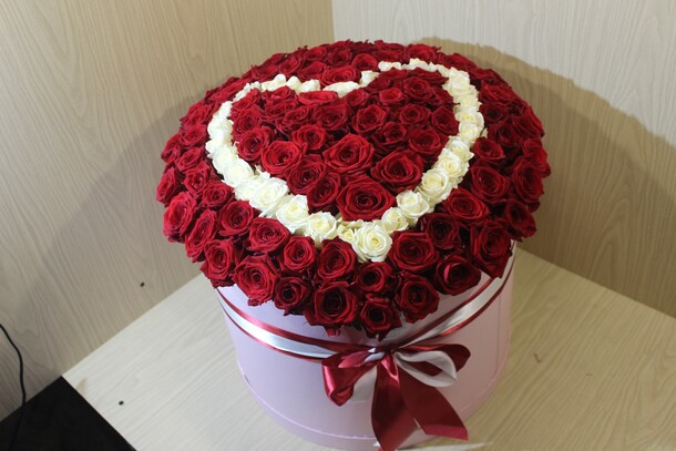 Сердце мое, артикул F32565 - 33673 рублей, доставка по городу. Flawery - доставка цветов