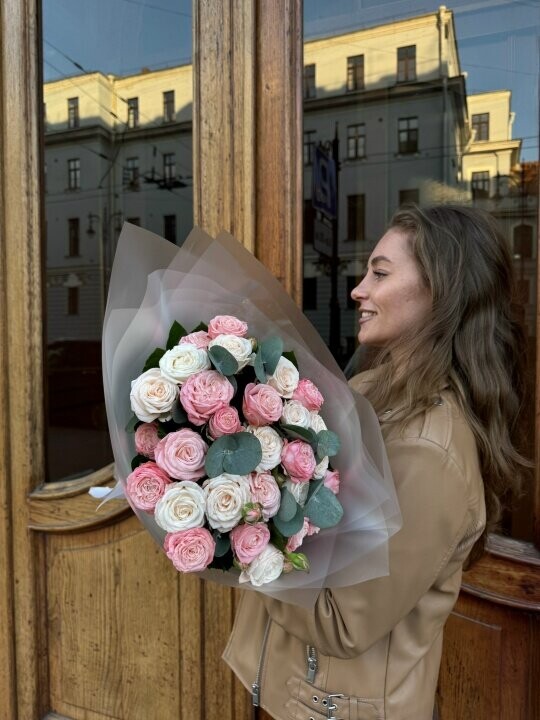 Букет бомбастик s, артикул F1505764 - 4500 рублей, доставка по городу. Flawery - доставка цветов