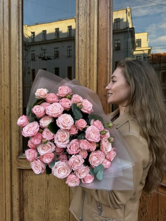 Букет мадам бомбастик s, артикул F1505767 - 4500 рублей, доставка по городу. Flawery - доставка цветов