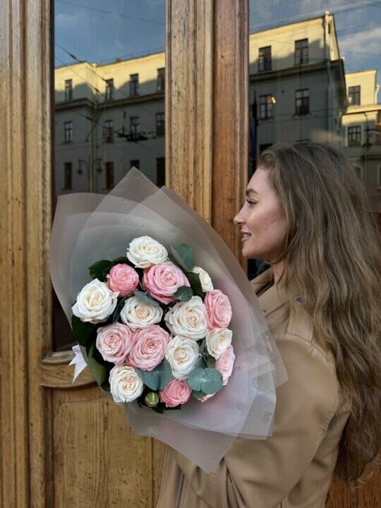 Букет бомбастик xs, артикул F1506917 - 3500 рублей, доставка по городу. Flawery - доставка цветов