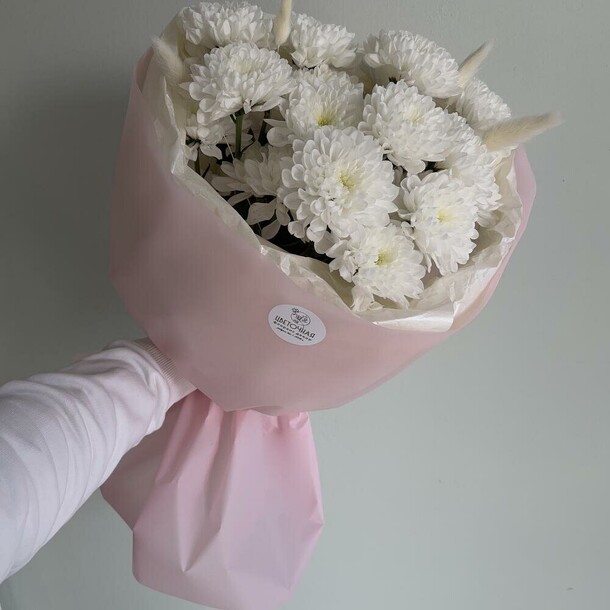 Букет «белоснежка», артикул F1497935 - 2150 рублей, доставка по городу. Flawery - доставка цветов