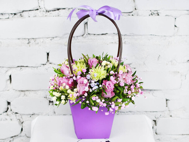 Композиция барби, артикул F1140541 - 3376 рублей, доставка по городу. Flawery - доставка цветов