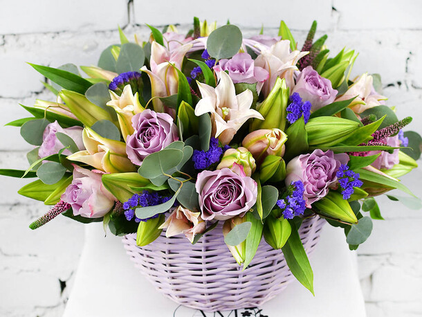 Композиция флорентина, артикул F1156561 - 14289 рублей, доставка по городу. Flawery - доставка цветов