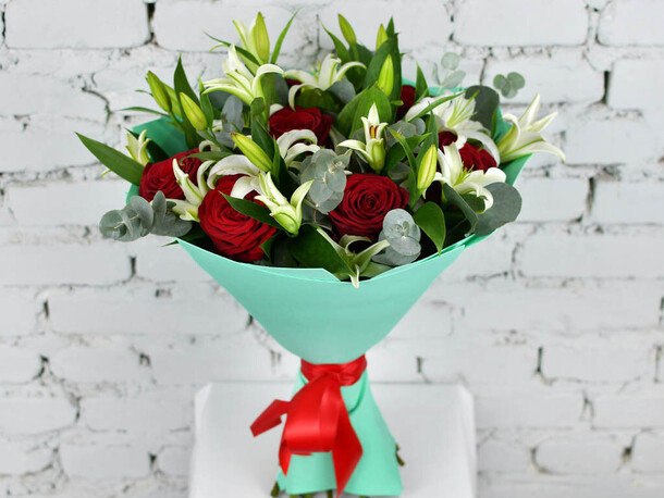 Букет танец страсти, артикул F1175177 - 11429 рублей, доставка по городу. Flawery - доставка цветов