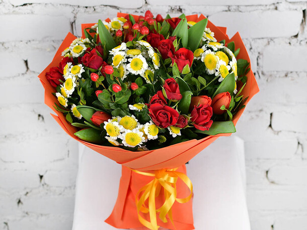 Букет кармелита, артикул F1181455 - 4775 рублей, доставка по городу. Flawery - доставка цветов